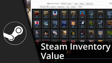 steam inventory sort by value.